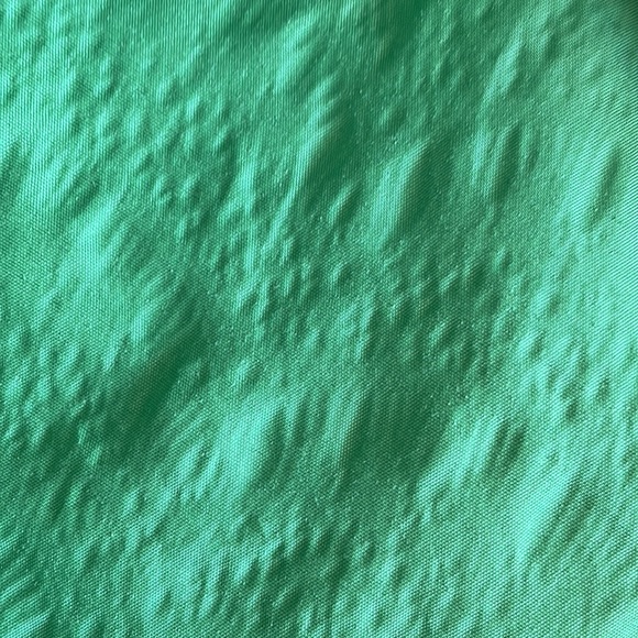 S Tulle Sleeveless Dress - green/black with front bow detail - Picture 8 of 12